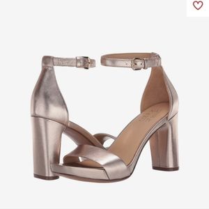 Light Bronze Metallic Leather Herls